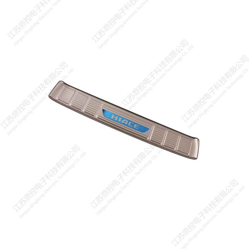 Toyota Hiace stainless steel rear guard plate decorative parts Toyota Hiace stainless steel rear guard plate decorative parts